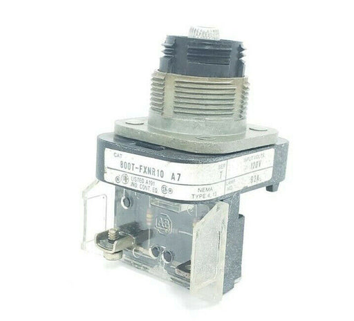 ALLEN BRADLEY 800T-FXNR10XA7 PUSHBUTTON SER. T 120V B2A LAMP 800TFXNR10A7