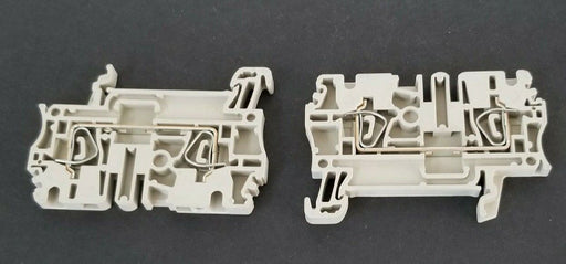 LOT OF 8 NEW WEIDMULLER ZDU 2.5 FEED THROUGH TERMINALS GREY