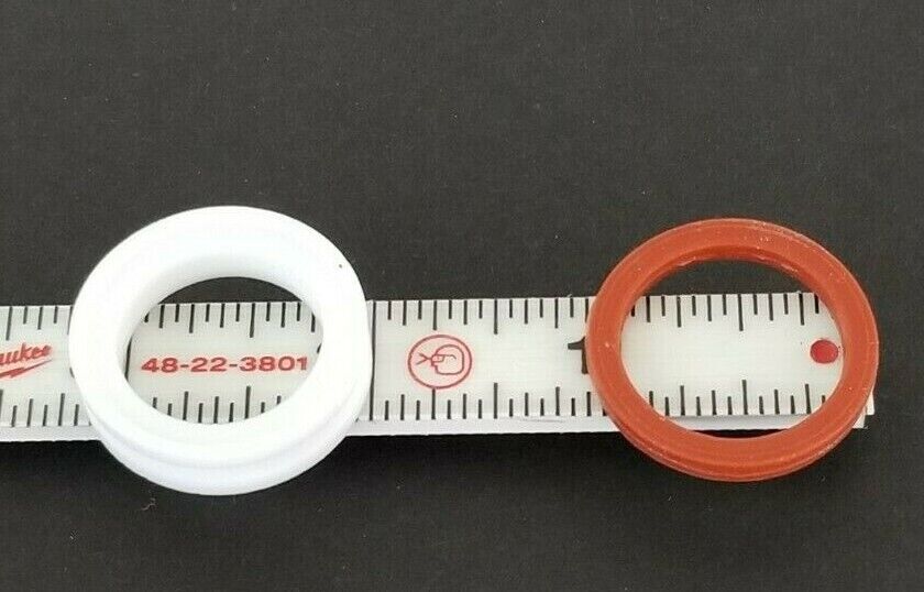 BAG OF 10 NEW FEDEGARI AUTOCLAVI GP600003 GASKETS DN20 CLAMP