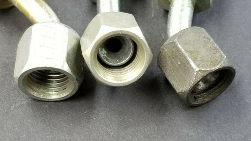 LOT OF 3 EATON WEATHERHEAD 04U-684 SWIVEL HOSE ENDS 45 DEG. 1/4'' IN. FEMALE