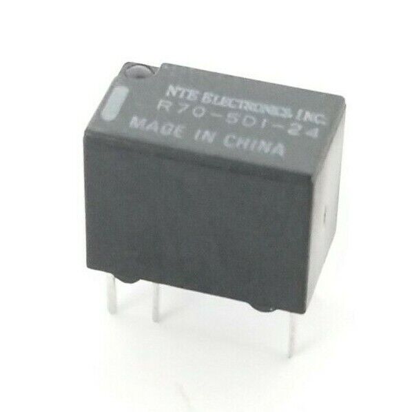 NIB NTE ELECTRONICS R70-5D1-24 SPDT SIGNAL RELAY 1A-24VDC R705D124