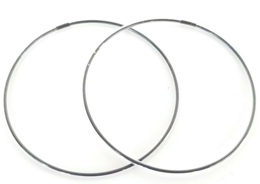 LOT OF 2 NEW WATERS 5711312 BS035 BLACK VITON O-RINGS