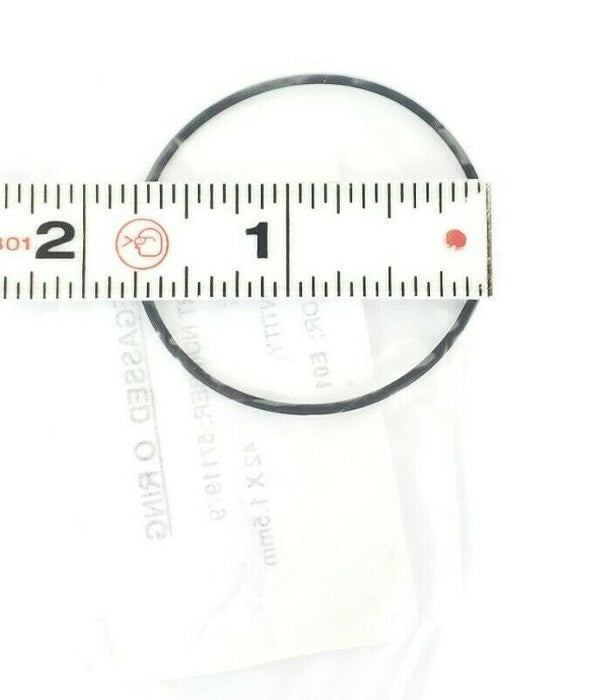 LOT OF 5 NEW WATERS 7000001056 DEGASSED O-RINGS SIZE: 42X1.5MM, P/N: 5711979