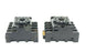 LOT OF 2 YOUNG ELECTRONICS DS-11 RELAY SOCKETS 11PIN, 10A, 300V