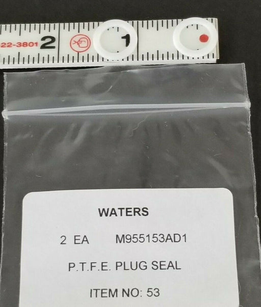 LOT OF 2 WATERS M955153AD1 P.T.F.E PLUG SEALS