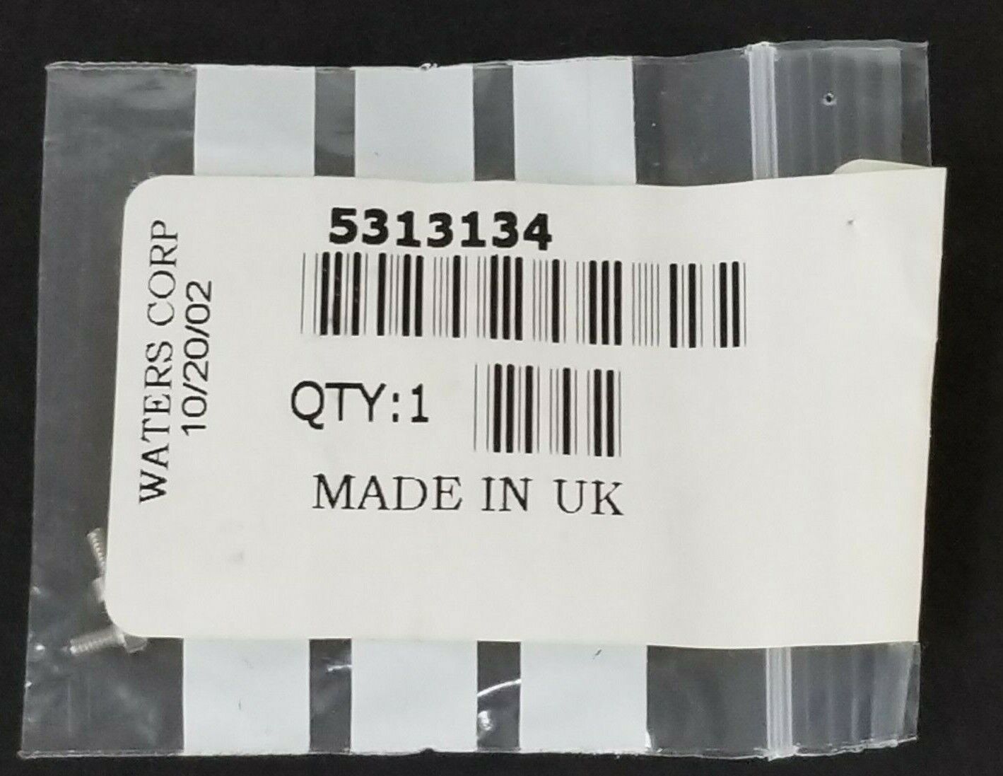 LOT OF 10 NEW WATERS 5313134 SCREWS