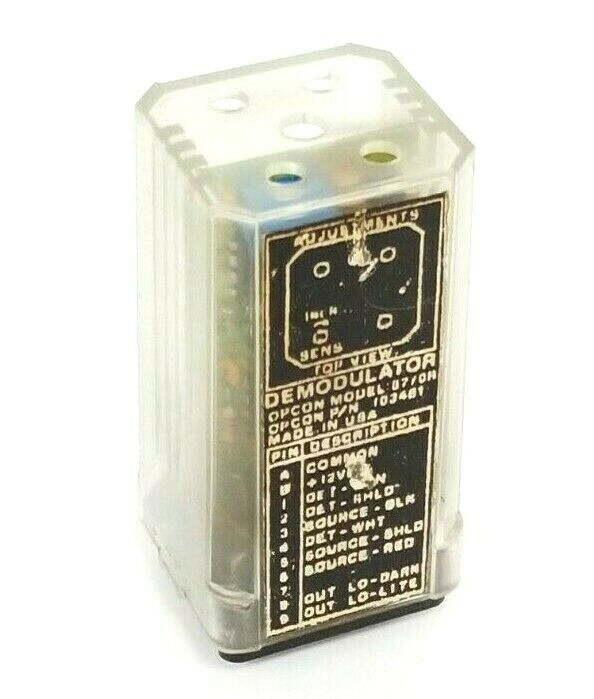 EATON / OPCON 103481 DEMODULATOR 12VDC 8770B 11-PIN