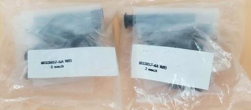 LOT OF 4 NEW AMPHENOL / ITT CANNON MS3057-6A W/B CLAMP CONNECTORS MS30576AWB