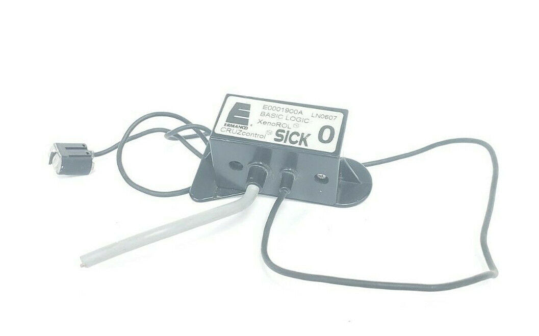 SICK OPTIC E0001900A BASIC LOGIC XENOROL PHOTOELECTRIC SENSOR (DAMAGED)