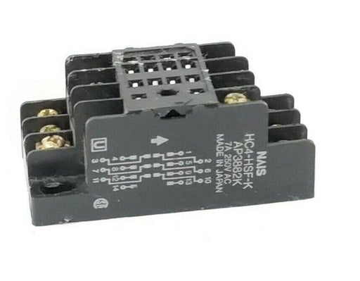 NAIS HC4-HSF-K RELAY SOCKET HC4HSFK