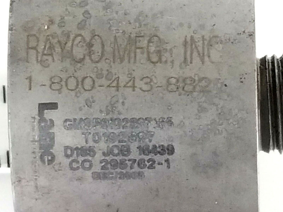 RAYCO MFG. CO. GMSP0192897185 TOOL HOLDER T0192897 D185 16439 295762-1