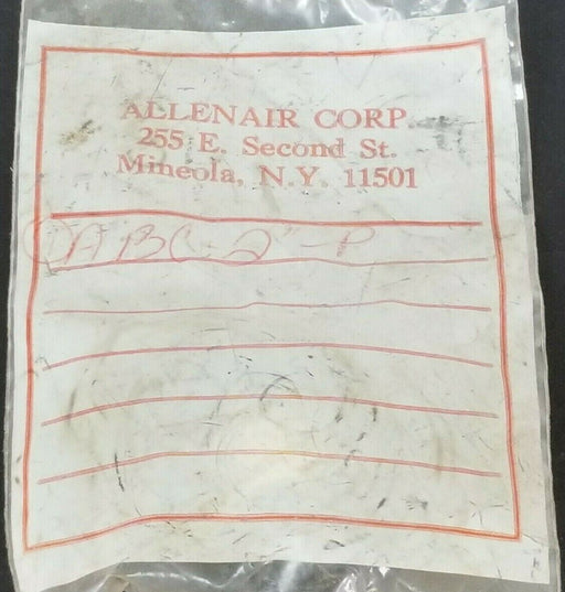 NEW ALLEN AIR CORP. ABC-2-P, REPAIR KIT B13-2-P