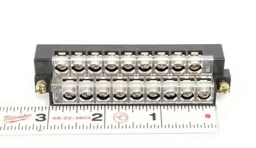 FUJIKURA DDK DDK18-B TERMINAL BLOCK PLUG CONNECTOR, 18 POSITON, BLACK, DDK18B