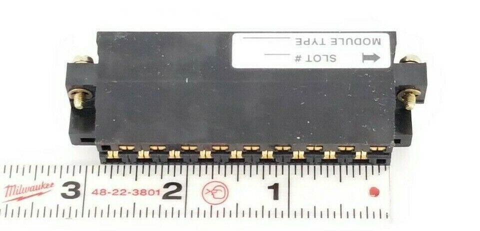 FUJIKURA DDK DDK18-B TERMINAL BLOCK PLUG CONNECTOR, 18 POSITON, BLACK, DDK18B