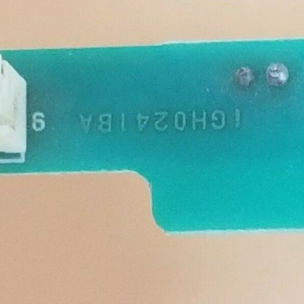 MATSUSHITA ELECTRIC 65X156 INDICATOR BOARD EC341656 iGH0241BA W/ CONNECTOR