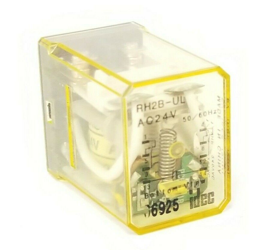 IDEC RH2B-UL-AC24V RELAY, RH2BUL, 24VAC, RH2BULAC24V
