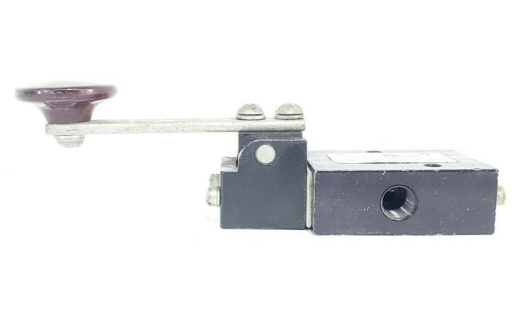 AIR-MITE 3-WAY SOLENOID VALVE WITH LEVER HANDLE