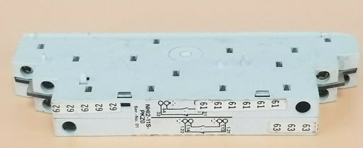 MOELLER NHI2-11S-PKZ0 AUXILIARY CONTACT 6AMP 600VAC 250VDC