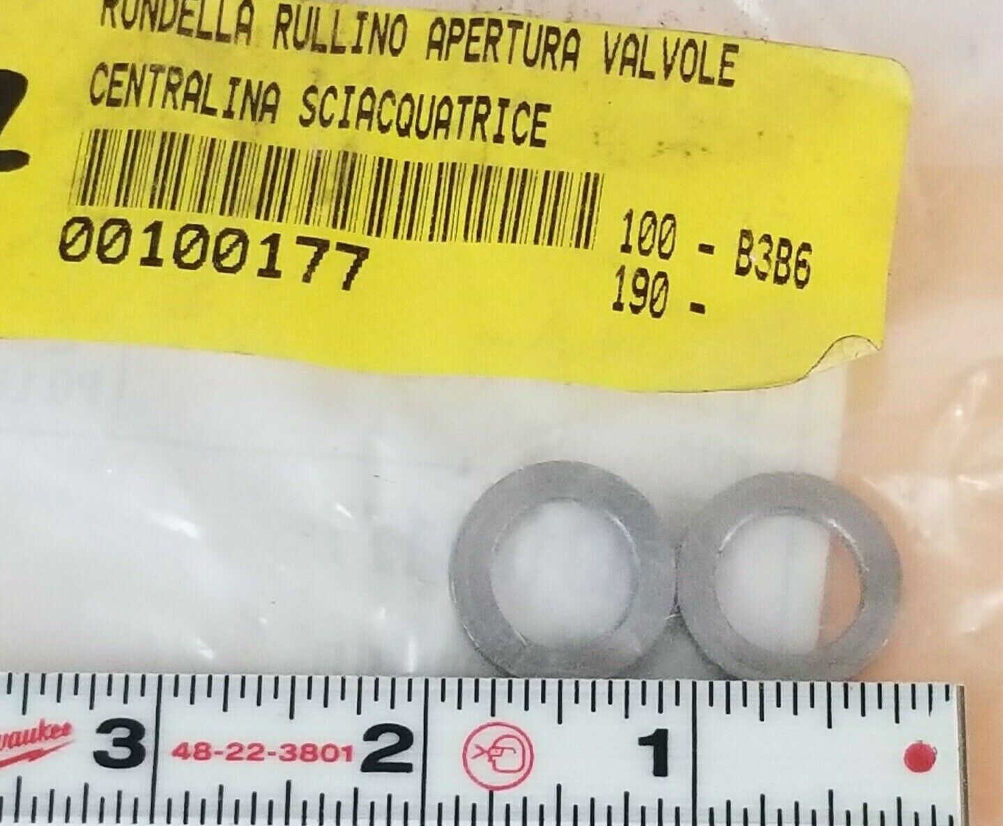 LOT OF 2 NEW ALVE OPENING ROLLER EP00100177 WASHERS