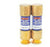 LOT OF 2 COOPER BUSSMANN FRN-R-6/10 FUSETRON DUEL-ELEMENT FUSES