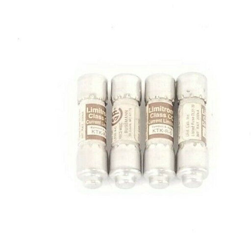 LOT OF 2 NEW COOPER BUSSMANN KTK-R-5 & (2) KTK-R-15 LITMITRON CLASS CC FUSES