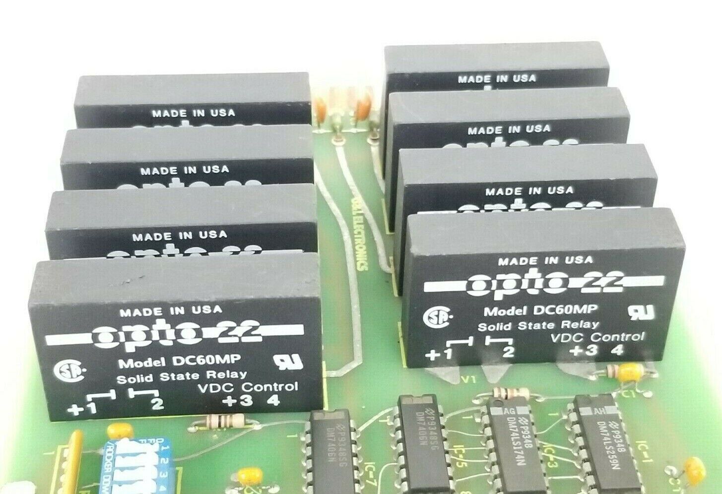 GIDDINGS & LEWIS ELECTRONICS 502-03381-01 DC OUTPUT BOARD 501-03437-02 W/ DC60MP