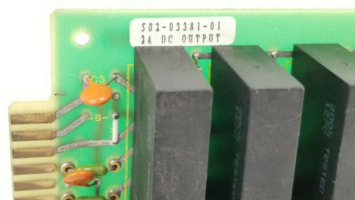 GIDDINGS & LEWIS ELECTRONICS 502-03381-01 DC OUTPUT BOARD 501-03437-02 W/ DC60MP