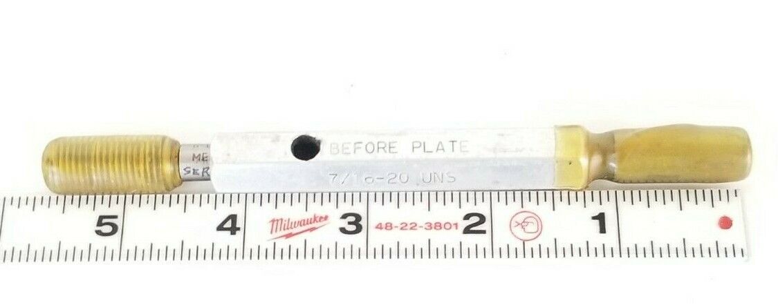NEW MERCURY GAGE GC-115656-516, GOPD .4020 .3799, 7/16-20 UNS