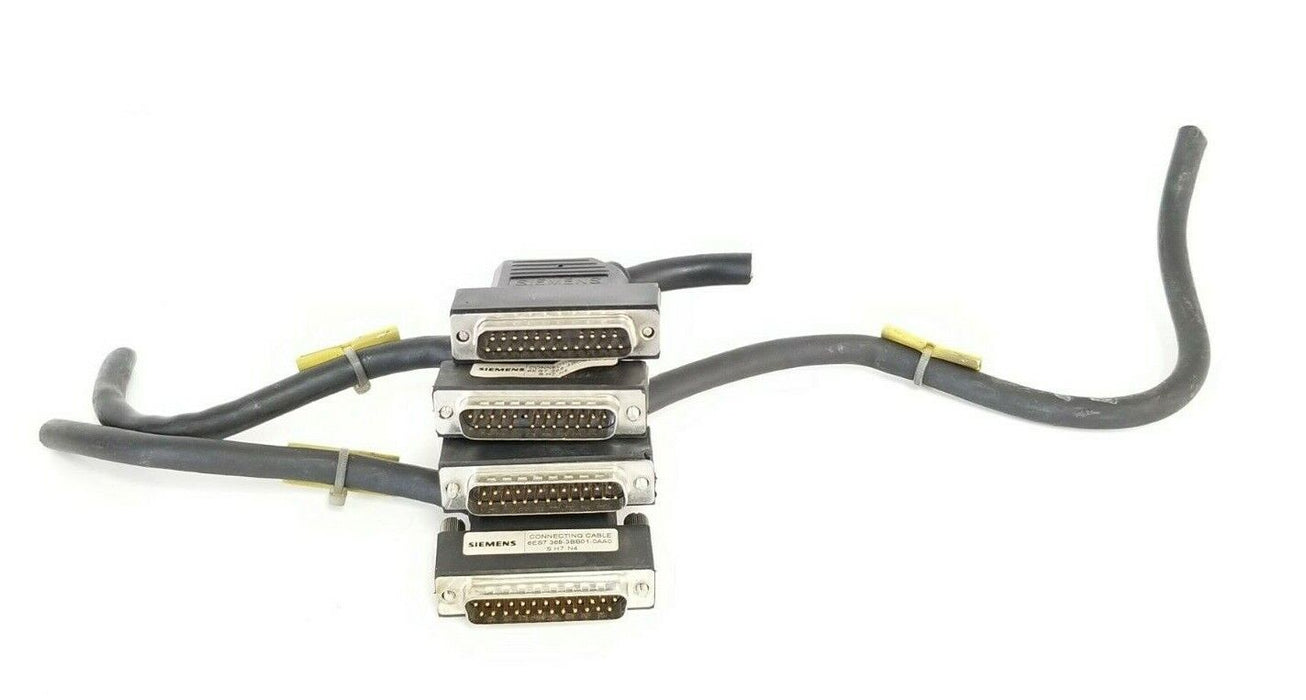 LOT OF 4 SIEMENS 6ES7 368-3BB01-0AA0 CABLE CONNECTORS 6ES73683BB010AA0