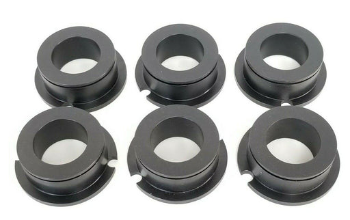 LOT OF 6 NEW GENERIC LN1005 PLASTIC FLANGE BUSHINGS 4'' O.D.