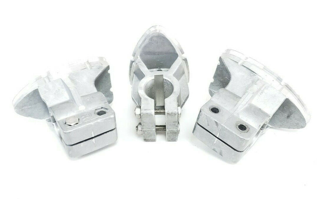 LOT OF 3 KRONES ALUMINUM PALLET NECKS