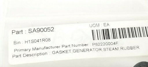 LOT OF 9 NEW GENERIC P82220004F RUBBER STEAM GASKETS SA90052 1/2'' IN. ID
