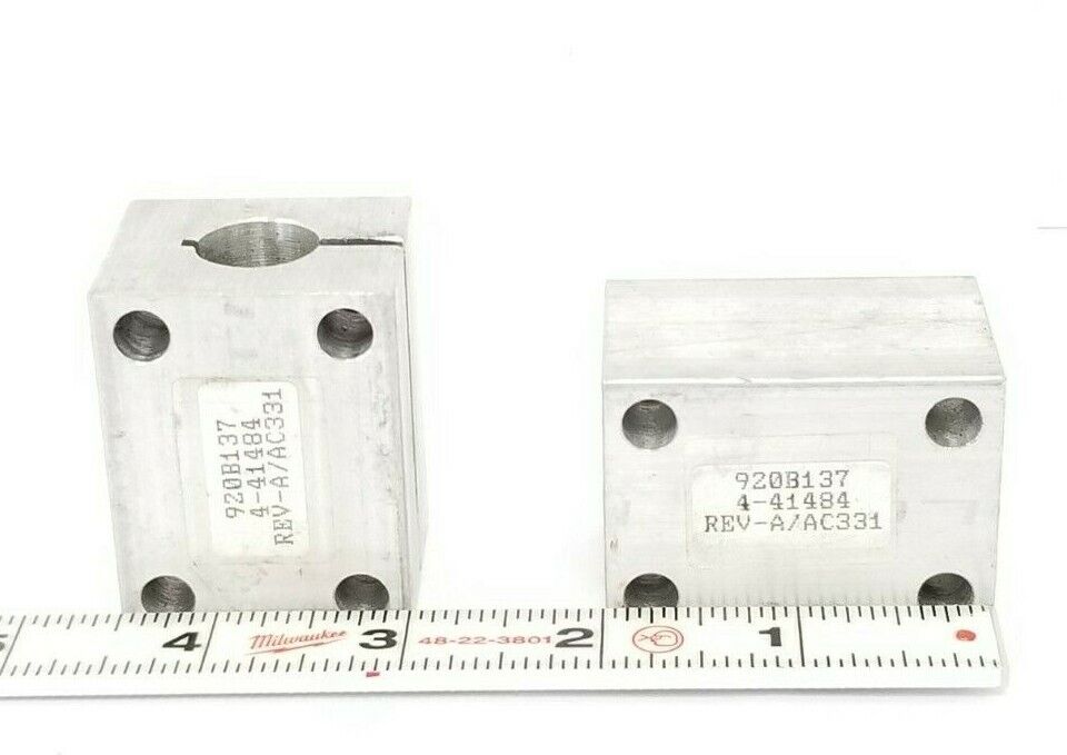 LOT OF 2 GENERIC 920B137 CLAMP FLAP GUIDES 4-41484 REV-A / AC331