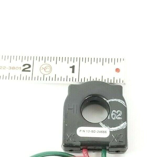 NEW INSTRUMENT TRANSFORMER 13-SD-34666 CURRENT TRANSFORMER 60A - .6A DONUT TYPE