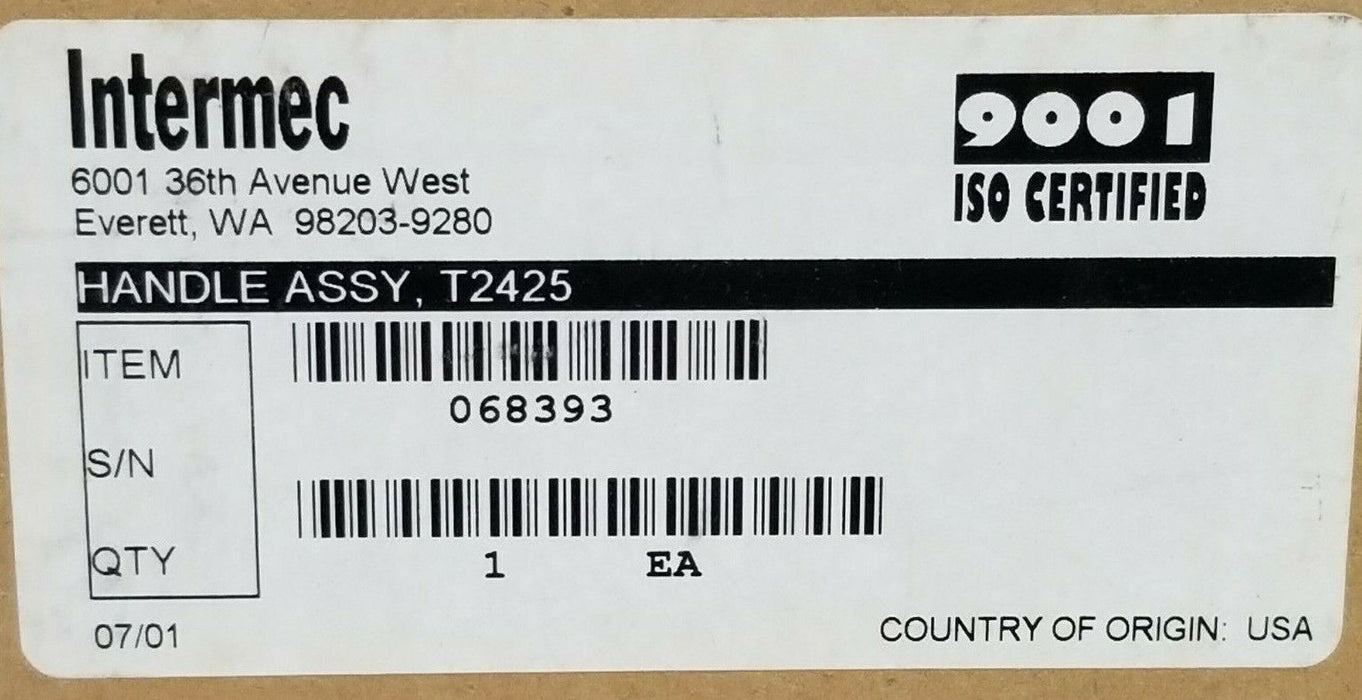 LOT OF 2 NIB INTERMEC T2425 HANDLE ASSEMBLIES