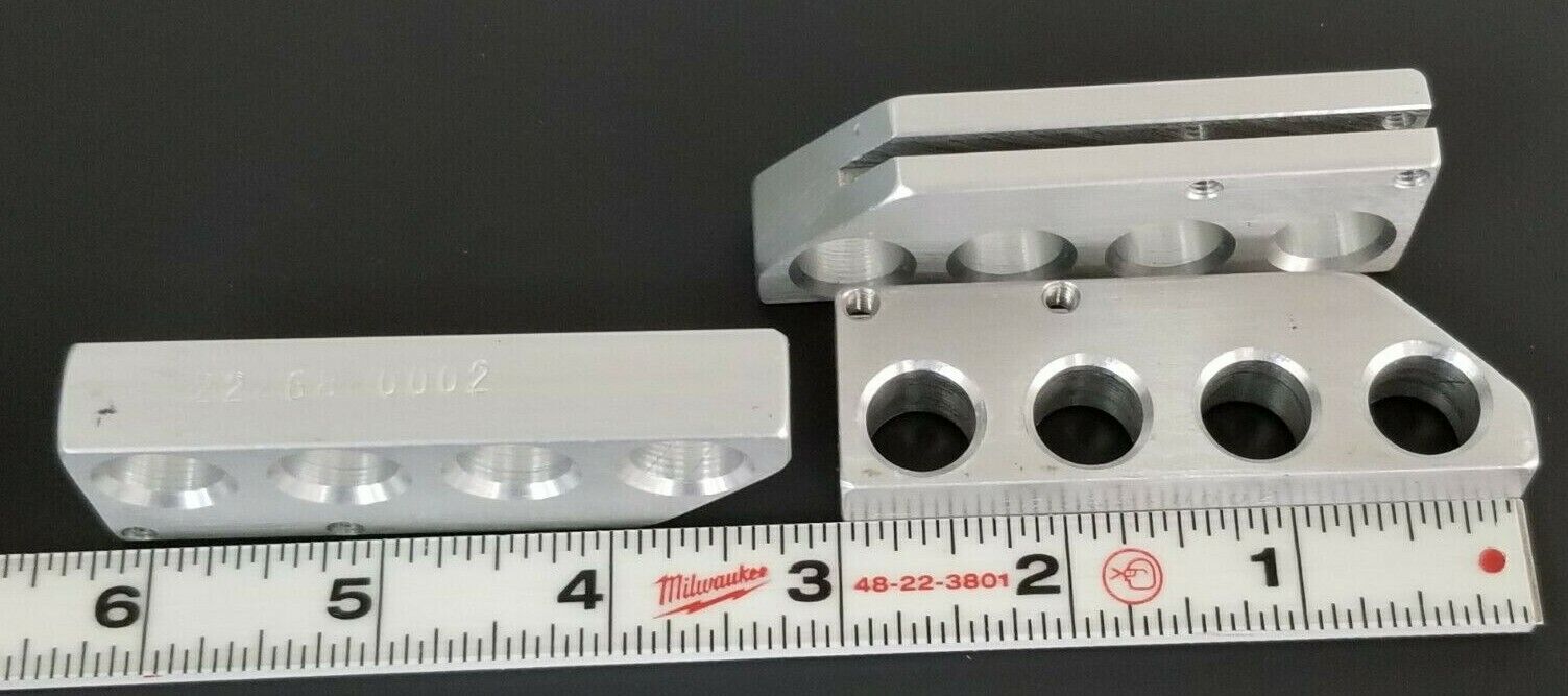 LOT OF 3 SHUTTLEWORTH 22268-0002 INTERFACE RAILS 022268-002 222680002