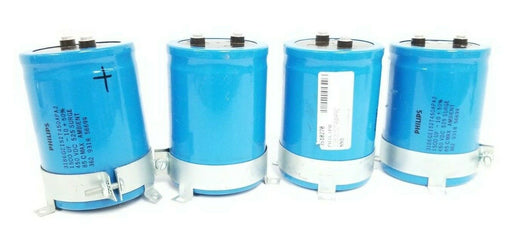 LOT OF 4 PHILIPS 3186GE152T450APA2 ELECTROLITIC CAPACITORS 1500 UF 450VDC 56699