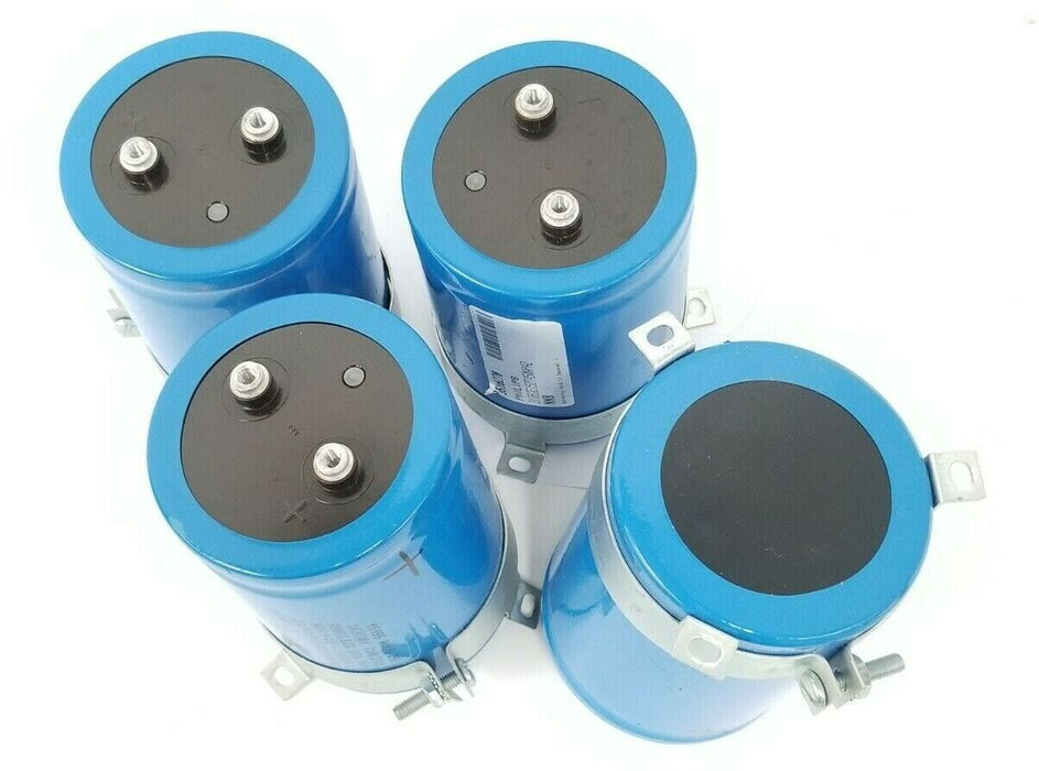 LOT OF 4 PHILIPS 3186GE152T450APA2 ELECTROLITIC CAPACITORS 1500 UF 450VDC 56699