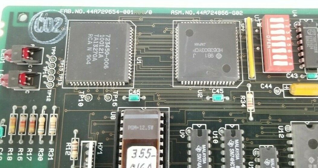 GE FANUC IC660-CBB902F BUS CONTROL MODULE IC660CBB902F FAB. 44A729654-G02