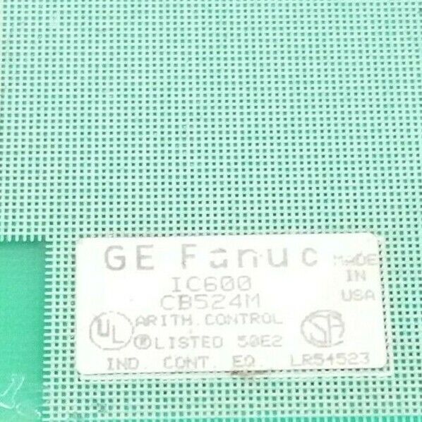 GE FANUC IC600CB524M ARITH. CONTROL MODULE FAB. NO. 44A720854-001R04/3