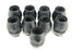 LOT OF 9 NEW THOMAS & BETTS FNMC-B ONLY LIQUID TIGHT BLACK CONNECTORS 1'' IN.