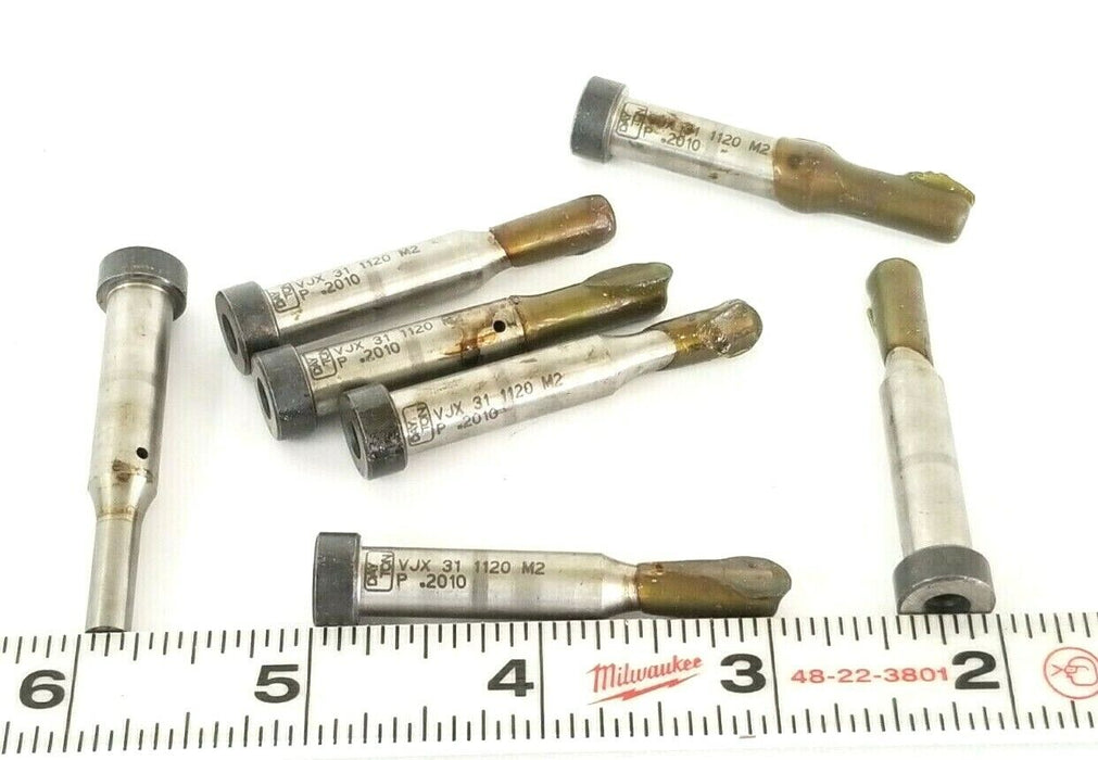 LOT OF 7 NEW DAYTON VJX-31-1120-M2 DIE PUNCHES P .2010 2'' IN. OAL VJX311120M2