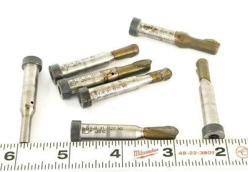 LOT OF 7 NEW DAYTON VJX-31-1120-M2 DIE PUNCHES P .2010 2'' IN. OAL VJX311120M2