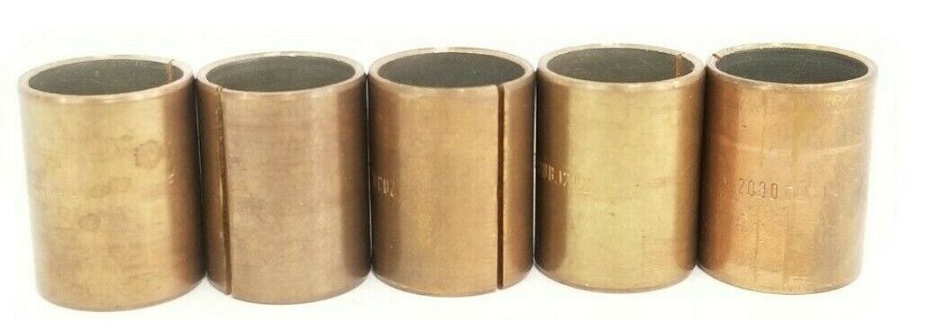 LOT OF 5 NEW KRONES 0-126-73-845-0 BRASS BUSHINGS 0126738450