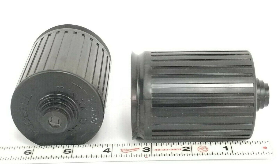 LOT OF 3 HUBBEL TWIST LOCK COVERS