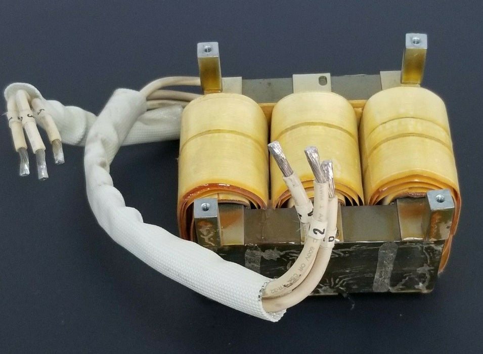 BALDOR / BASLER LR0001A16 REACTOR TRANSFORMER 455UH 40A 60HZ BR-32631001