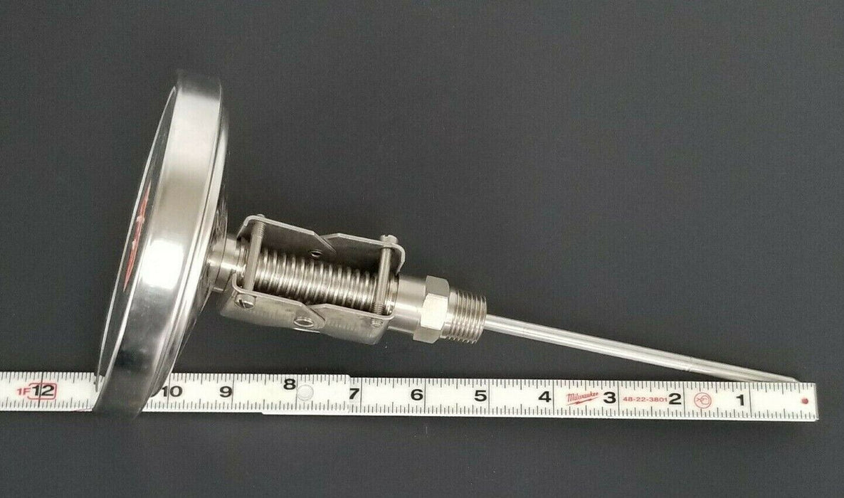 NEW TEL-TRU 7236040 THERMOMETER 0-250 DEG. F / -20-120 DEG. C