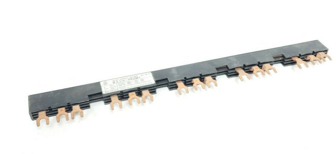 LOT OF KLOCKNER MOELLER B3.1/5-PKZM1 3-PHASE LINK BUS BARS B315PKZM1