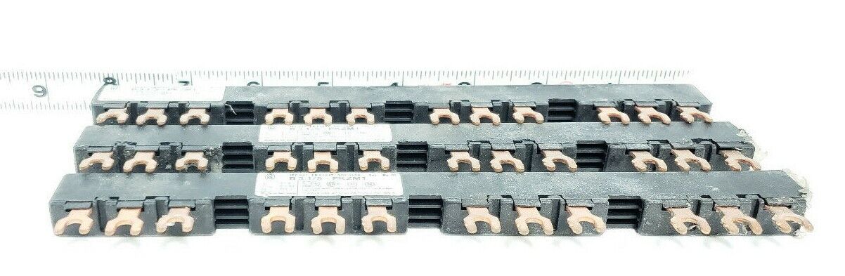 LOT OF KLOCKNER MOELLER B3.1/5-PKZM1 3-PHASE LINK BUS BARS B315PKZM1