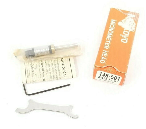 NIB MITUTUOYO 148-501 MICROMETER HEAD 148501, MHA1-.5''